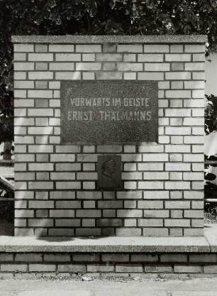Denkmal für Ernst Thälmann (1886-1944, Politiker der KPD)