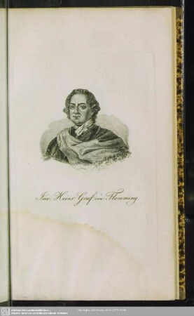 Jac. Heinr. Graf von Flemming