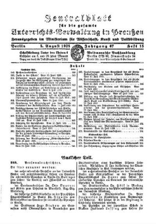 15: Heft 15