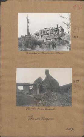 Trümmerhaufen von Denicourt