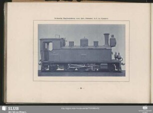 3/5 gek. Güterzug-Locomotive der San-Julian de Musques-Castro Urdiales-Transtaviña-Bahn