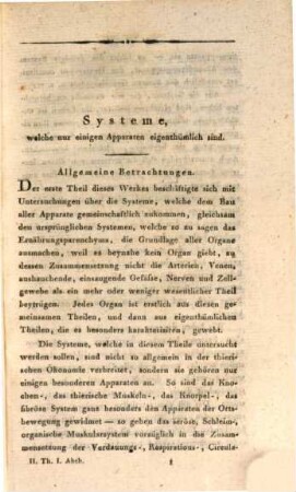 Allgemeine Anatomie : angewandt auf die Physiologie und Arzneywissenschaft, 2,1