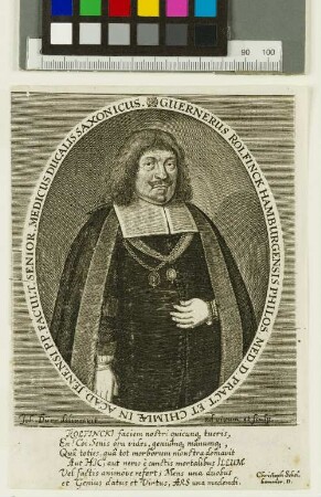 [Bildnis von Werner Rolfinck]
