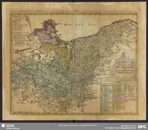 Der nördliche Theil des Obersächsischen Kreises oder die Mark Brandenburg und das Herzogthum Pommern