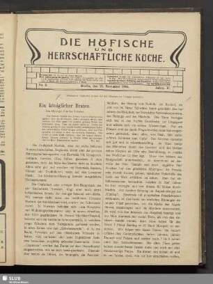 No. 3, 25. November 1905