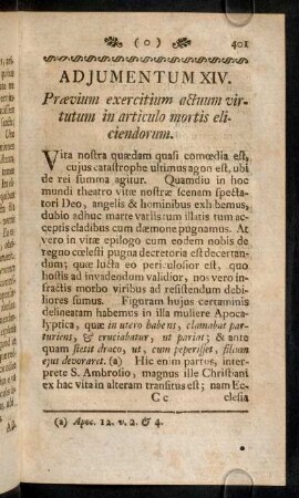 401-450, Adjumentum XIV