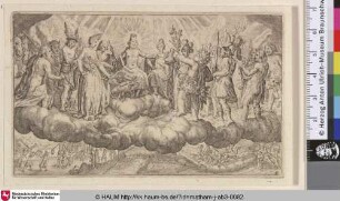 [Bacchus bietet Jupiter Wein an; Bacchus presenting Jupiter with wine, Lof-sanck van Bacchus: v.240-248,257-264,268-308]