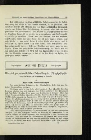 Material zur unterrichtlichen Behandlung der Pfingstgeschichte