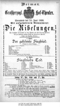 Siegfrieds Tod