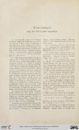 Anmerkungen nach den Seitenzahlen angeordnet