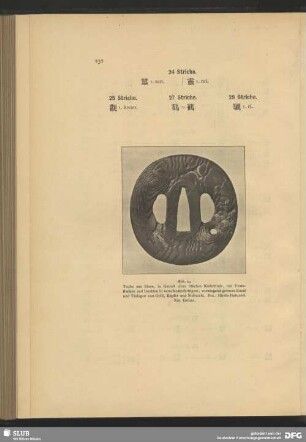 Tsuba aus Eisen