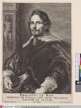 Philippus le Roy [Porträt des Philipp le Roy; Philipp le Roy; Portret van Philipp le Roy]