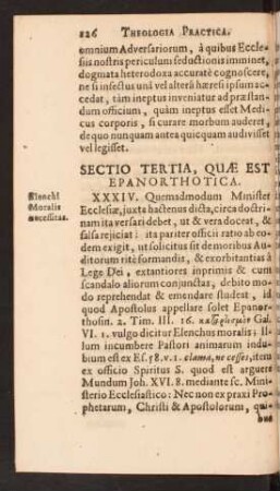 Sectio Tertia, Quae Est Epanorthotica.