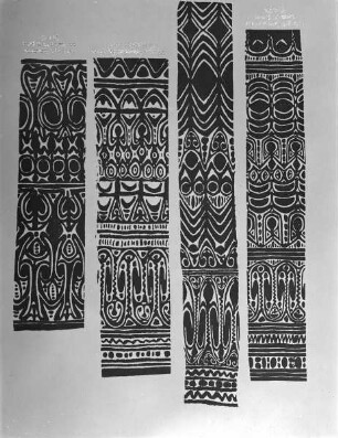 Lanzenornamente vom Kaiserin-Augusta-Fluß (Sepik)