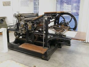 Buchdruckschnellpresse (nicht funktionsfähig)