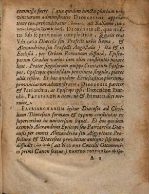 De suburbicariis regionibus e ecclesiis seu de praefecturae et episcopi urbis Romae Dioecesi conjectura