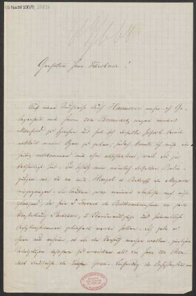 Brief an Adolph Fürstner : 16.06.1868