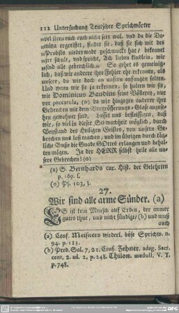 27. Wir sind alle arme Sünder
