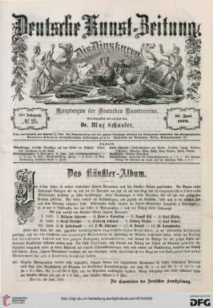 Nr. 25 (19. Juni 1870)