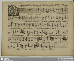 XXII. O sacrum convivium