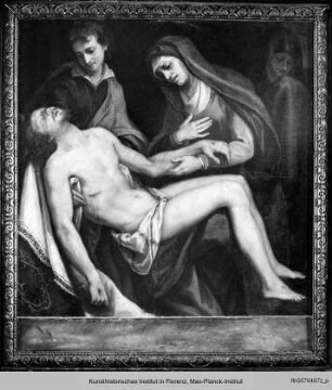Pietà mit Maria, Johannes dem Evangelisten und Maria Magdalena