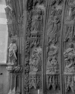 Portal mit Vorhalle — Linke Archivolten