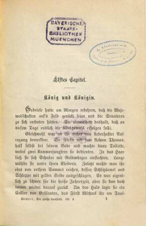 Der große Kurfürst in Preußen : vaterländischer Roman, 3,2