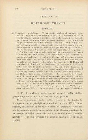 Capitolo IV. Delle rendite vitalizie