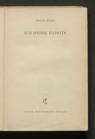 Ich heisse Florita