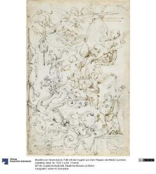 Putti mit den Kugeln aus dem Wappen der Medici [Lorenzo Sabatini]