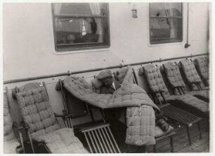 Auf dem Schnelldampfer "Bremen"