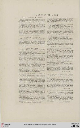 Courrier de l'art
