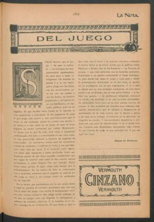 Del juego