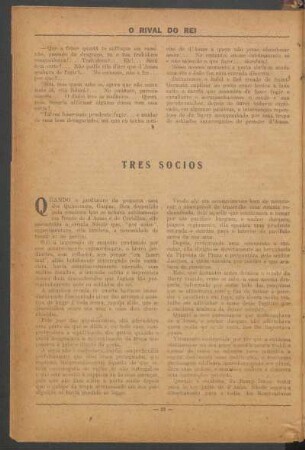 Tres sócios