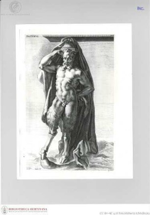 Teutsche Academie Zweyter Haupttheil Von der Bau-, Bild- und Mahlerey-Künste, 2. Hauptteil, 2. Teil: Satyr