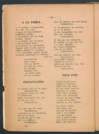 A la pampa