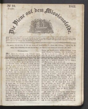 N° 10. October. 1842