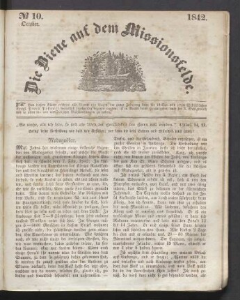 N° 10. October. 1842