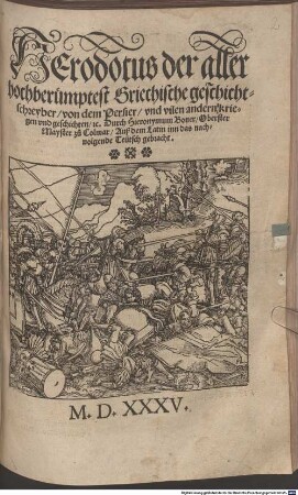 Von den Persier und vielen andern Kriegen