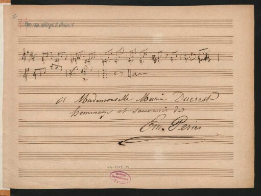 Instrumentalstücke; vl; e-Moll