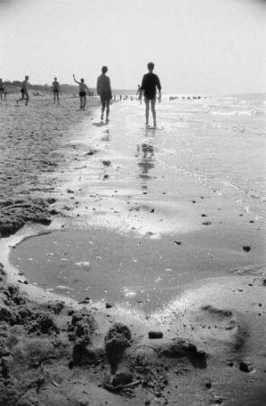 Ostseeküste. Am Strand