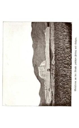 Wachturm an der Straße zwischen Peking und Kalgan.