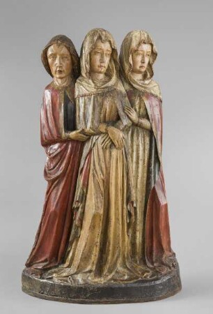 Trauernde Maria mit Johannes und Maria Magdalena