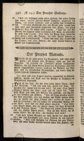 396-400, Der Prophet Maleachi.