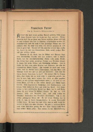 Francisco Ferrer