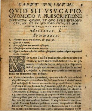 Tractatus Theoricus Et Practicus De Usucapionibus Et Praescriptionibus Arnoldi Rath Geldro-Bommelani ... Atque In Alma Electorali Universitate Ingolstadiensi Codicis Professoris Ordinarii