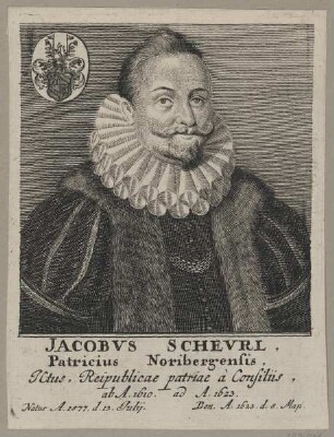 Bildnis des Jacobvs Schevrl