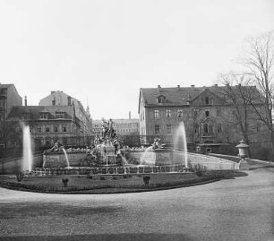 Dresden, Marcolini-Palais, Neptunbrunnen