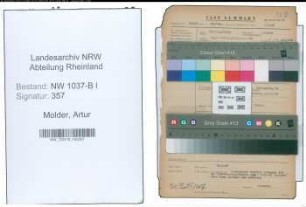 Entnazifizierung Artur Molder , geb. 00.00.0000 (Prokurist)