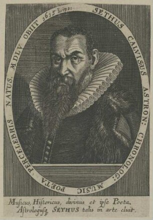 Bildnis des Sethus Calvisius